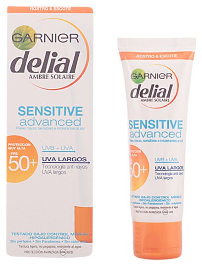 Sensitive Advanced Cream for Face and Cleavage spf 50 + van 50 ml