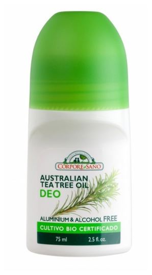 Deodorant Roll on met Australian Tea Tree Oil 75 ml