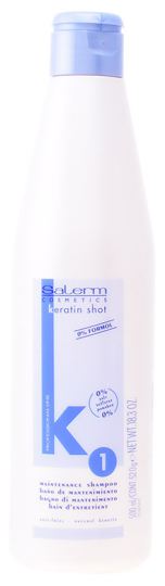 Keratin Shot onderhoudsshampoo 500 ml