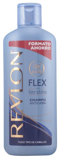 Flexibele anti-roosshampoo met keratine