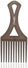 Houten kleur Afro Comb