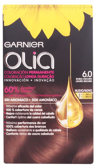 Permanente haarverf Olia 6.0 Donkerblond