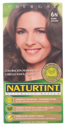 Permanente kleuring 6N Donkerblond Naturtint