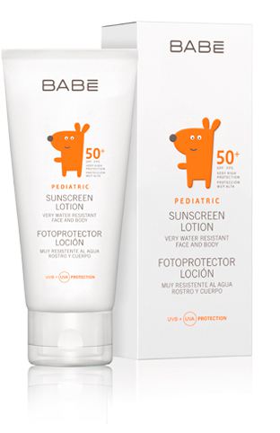 Pediatrische fotoprotectieve lotion SPF 50 100 ml