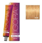 Igora Vibrance Gloss en Tone Permanente kleuring in crème # 9-55 60 ml