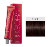 Royal Permanent Dye 3/68 Donker kastanje bruin rood 60 ml