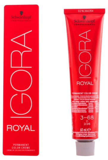 Royal Permanent Dye 3/68 Donker kastanje bruin rood 60 ml