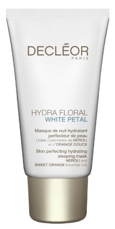 Wit bloemblaadje Hydra bloemen hydraterende masker Night 50 ml