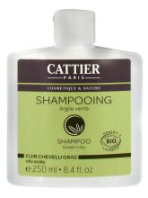 Shampoo met Groene Klei voor Vet Haar 250 ml