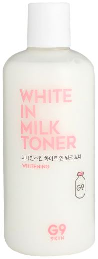 Witte toner in melktoner