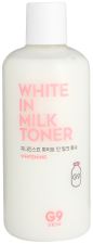 Witte toner in melktoner