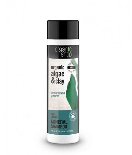 Versterkende shampoo voor algen en klei 280 ml