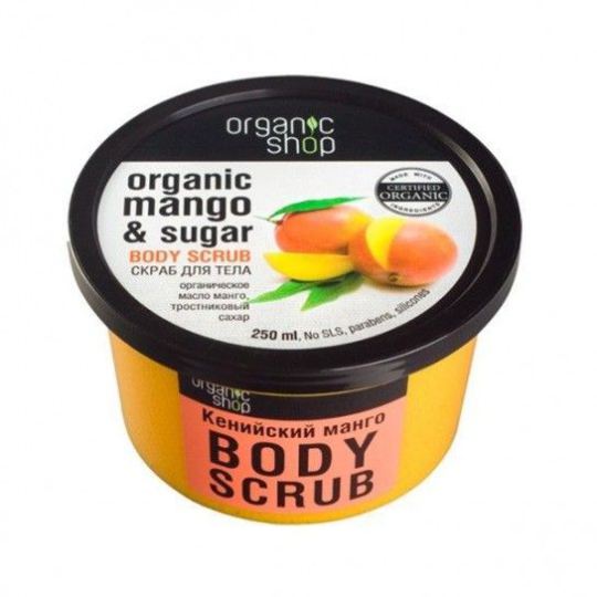 Keniaanse Mango Body Scrub 250 ml