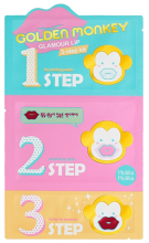 Golden Monkey Glamour Lip 3-stappen-set