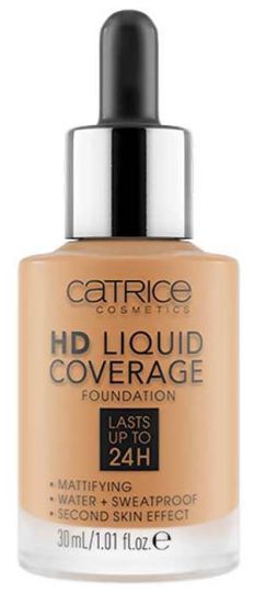 HD Vloeibare dekking foundation 050 roze as 30 ml