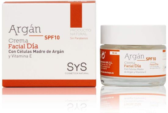 Argan Gezichtscrème Spf 10 50 ml