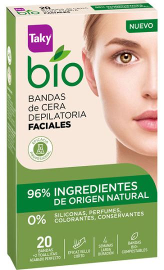 Bio Natural 0% waxende waxbanden 20 eenheden