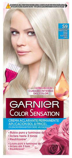 Color Sensation # S9 Ash Platinum Blonde