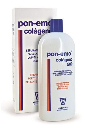 Pon-emo Collageen Gel-Shampoo Droog haar 500 ml