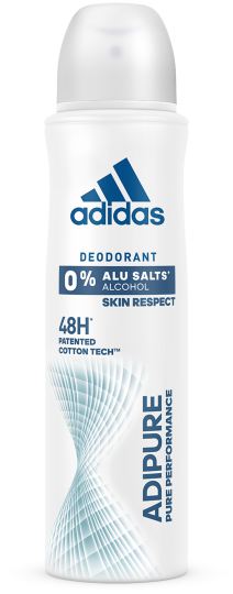 Adidas Deodorant Vaporizer Woman Adipure 0% 150