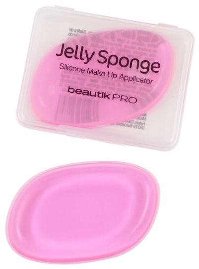 Roze siliconen spons Jelly spons