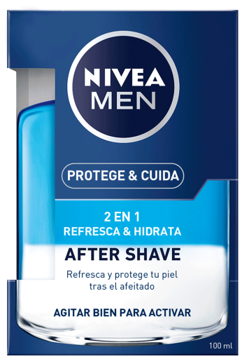 After Shave Men Bescherm en verzorg 2 in 1 100 ml