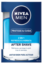 After Shave Men Bescherm en verzorg 2 in 1 100 ml