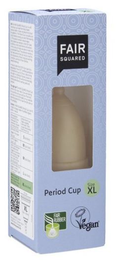 Natural Latex Mestrual Cup maat XL 20 ml