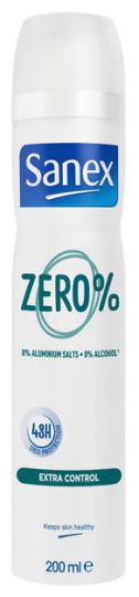 Zero Deodorant Extra Control Spray 200 ml