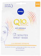 Q10 + Anti-rimpel vitamine C + verkwikkende gezichtsmasker