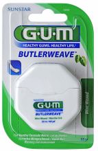 Gum Butlerweave Wax en Menthol Floss