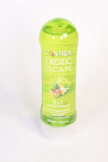 2 in 1 Exotic Escape massage gel met warmte-effect