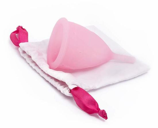 Gina menstruatiecup maat S Roze