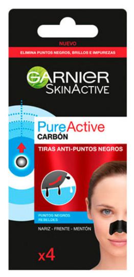 SkinActive Pure Active carbon strips anti mee-eters