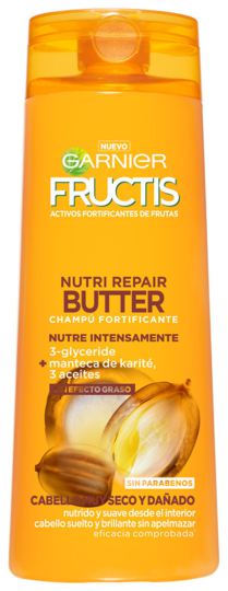 Fructis Nutri Repair Butter Zeer droog en beschadigd haar Shampoo 360 ml