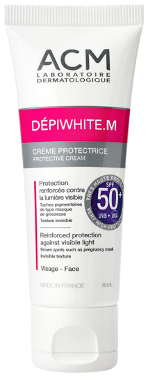 Depiwhite M. Beschermende Crème Spf 50+ Invisible 40 ml