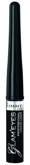 Professionele vloeibare eyeliner 001 Glam`Ogen 3,5 ml