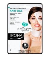 Anti-aging katoenen masker met collageen voor gezicht en hals