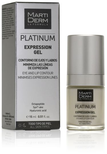 Platinum Expression Gel Oog- en lipcontour 15 ml