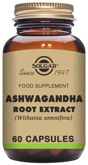 Ashwagandha-wortelextract 60 plantaardige capsules