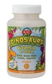 Vitamine C Rex 100 kauwbare dinosaurussen