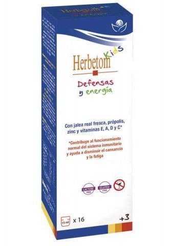 Herbetom Kids Defense en Energy 250 ml