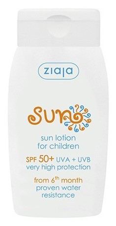 Zonnebrandcrème voor kinderen Spf50 + 125 ml