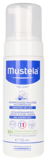 Schuimshampoo voor pasgeboren normale huid 150 ml