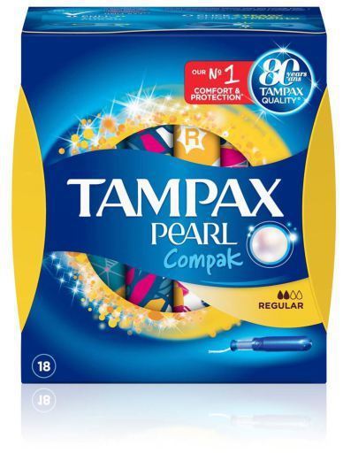 Pearl Regular Tampon 18 st