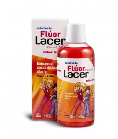 Dagelijkse Fluor 0,05% aardbei 500 ml