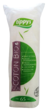 100% biologische katoenen make-up remover schijven