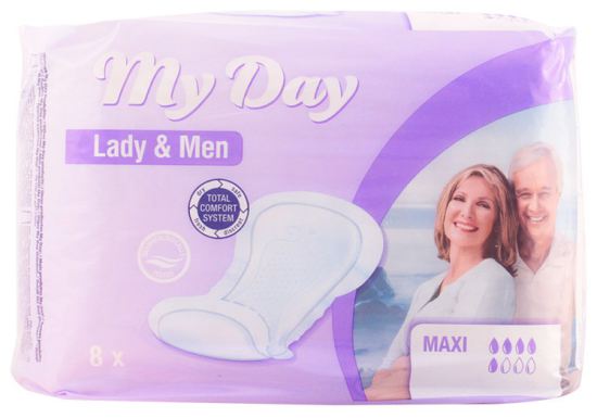 Lady &amp; Man Maxi incontinentie Comprimeert 8 uds