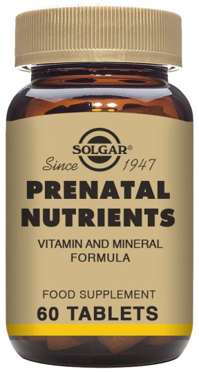 Prenatale voedingsstoffen tabletten