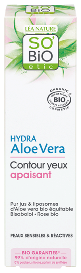 Kalmerende Oogcontour Bisabolol &amp; Aloë vera bio 15 ml